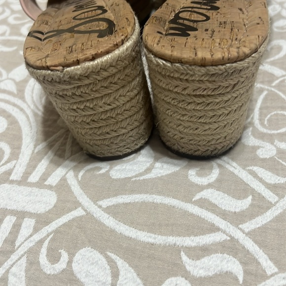 Sam eidelman pink wedge shoes - Picture 3 of 6